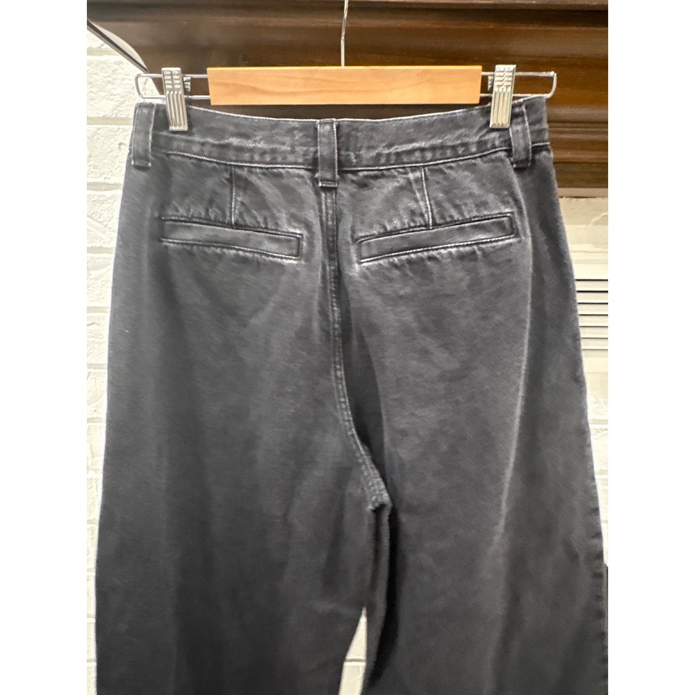 Madewell Harlow Wide-Leg Jean Hollenbeck Wash Black 27 - Picture 11 of 13